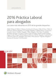 Práctica laboral para abogados 2016