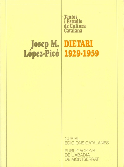 Dietari 1929-1959