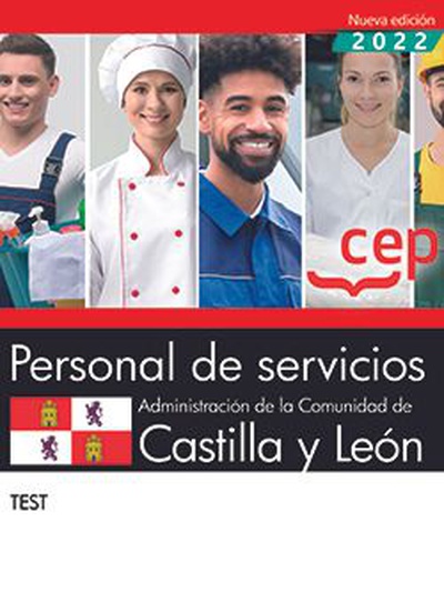 Personal de servicios. Administración de la Comunidad de Castilla y León. Test