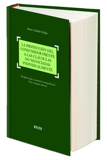 La protección del consumidor frente a las cláusulas no negociadas individualmente