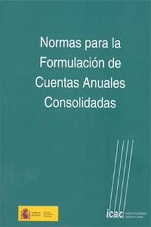 Normas para la formulación de cuentas anuales consolidadas
