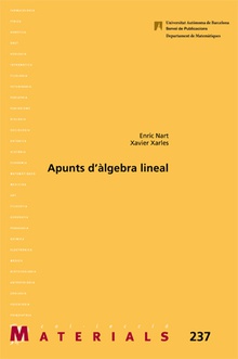 Apunts d'lgebra linial