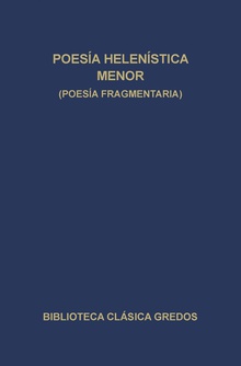Poesía helenística menor (Poesía fragmentaria)