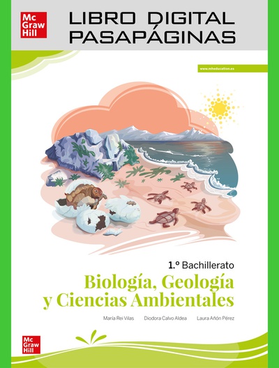 Biología, Geología y Ciencias Ambientales 1.º Bachillerato. Libro digital pasapáginas