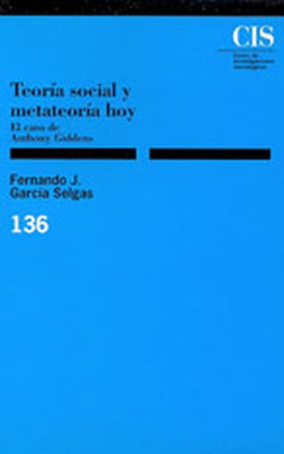 Teoría social y metateoría hoy