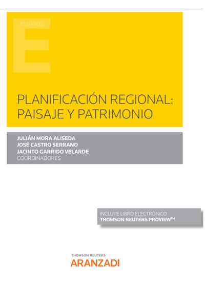 Planificación regional: paisaje y patrimonio (Papel + e-book)