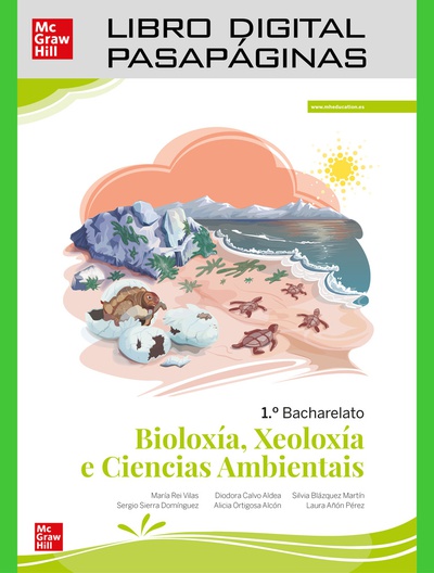 Libro dixital pasapáxinas Bioloxía, Xeoloxía e Ciencias Ambientais 1.º Bacharelato - Galicia