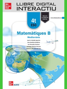 Llibre digital interactiu Matemàtiques B 4r ESO - Mediterrània