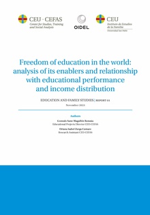 Freedom of education in the world: analysis of its enablers and relationship with educational performance and income distribution