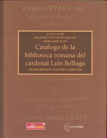 Catálogo de la Biblioteca Romana del Cardenal Luis Belluga