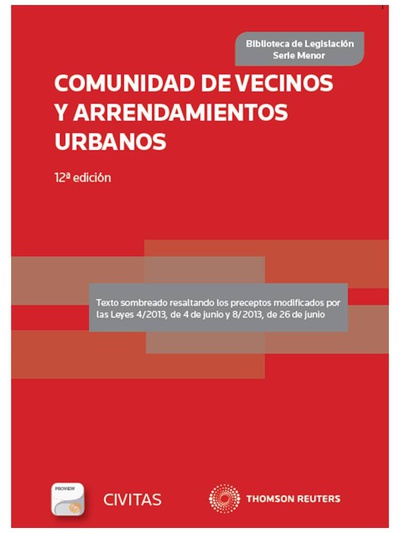 Comunidad de Vecinos y Arrendamientos Urbanos (Papel + e-book)