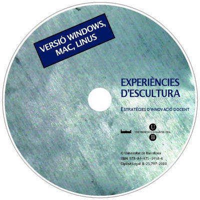 Experiències d'escultura (CD-Rom). Estratègies d'innovació docent (Windows, Mac, Linux)