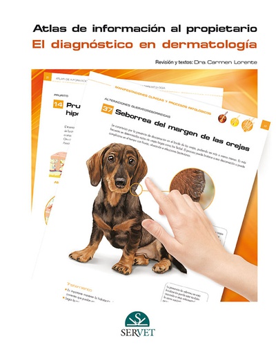 El diagnóstico en dermatología. Atlas de información al propietario