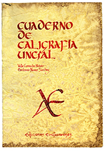 Cuaderno de caligrafía Uncial