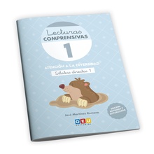 LECTURAS COMPRENSIVAS 1 - Cuaderno de Lecturas Comprensivas GEU | Libro aprender a Leer | Pauta Cuadrícula - Sílabas directas 1 | Editorial GEU