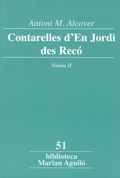 Contarelles dEn Jordi des Recó, Vol. 2