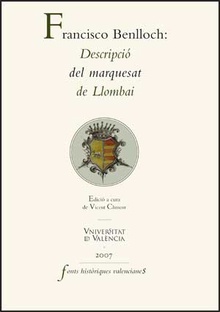 Francisco Benlloch. Descripció del marquesat de Llombai