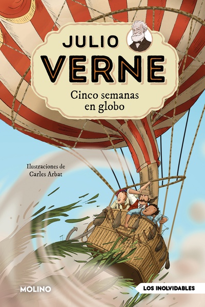 Julio Verne - Cinco semanas en globo (edición actualizada, ilustrada y adaptada)