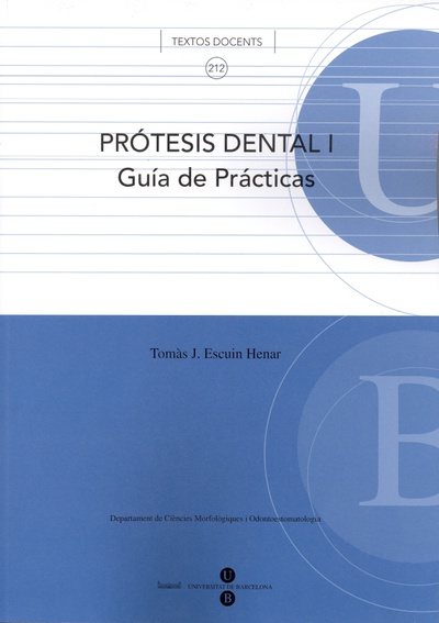 Prótesis dental I Guía de prácticas