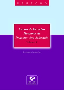 Cursos de Derechos Humanos de Donostia - San Sebastián. Volumen V