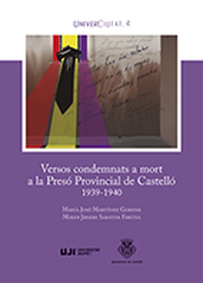 Versos condemnats a mort a la Presó Provincial de Castelló 1939-1940.