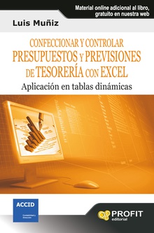 Confeccionar y controlar presupuestos y previsiones de tesorería con Excel