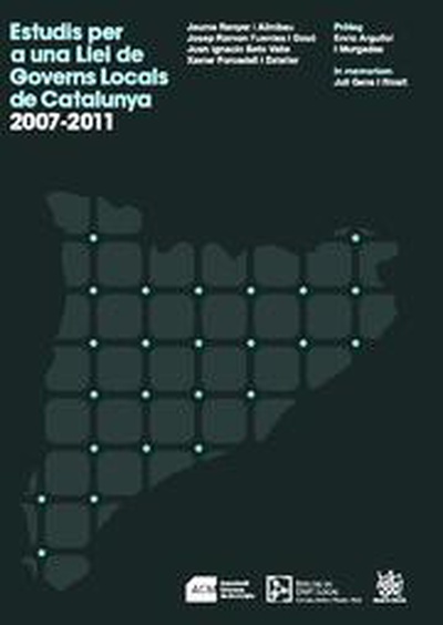 Estudis per a una Llei de Governs Locals de Catalunya 2007-2011