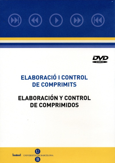 DVD Elaboració i control de comprimits / Elaboración y control de comprimidos