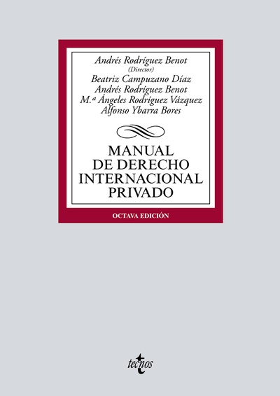 Manual de Derecho Internacional privado