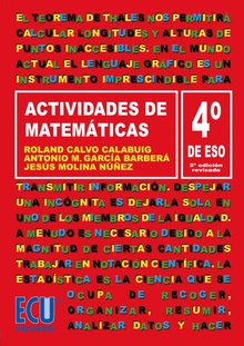 Actividades de Matemáticas. 4.º ESO
