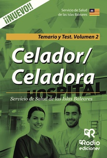 Celador Celadora. Servicio de Salud de las Islas Baleares. Temario y Test. Volumen 2