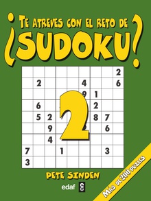 ¿Te atreves con el reto Sudoku?