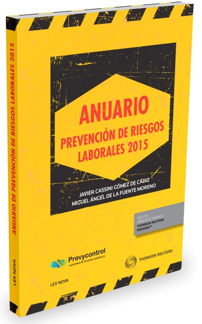 Anuario de prevención de riesgos laborales 2015 (Papel + e-book)