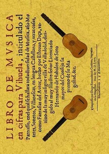 Libro de música en cifras para vihuela, intitulado el parnasso