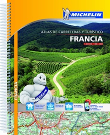 Atlas de carreteras y turístico Francia