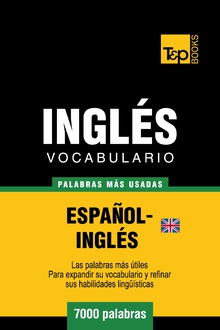 Vocabulario español-inglés británico - 7000 palabras más usadas