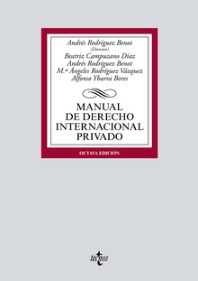 Manual de Derecho Internacional privado