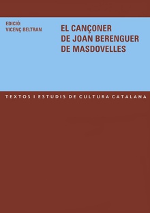 El cançoner de Joan Berenguer de Masdovelles