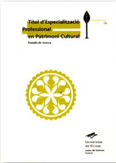 Títol d'Especialització Professional en Patrimoni Cultural