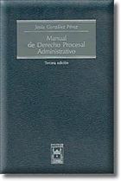 Manual de Derecho  Procesal Administrativo