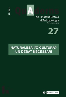 Revista Quaderns de l'Institut Català d'Antropologia nº 27