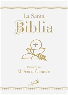 La Santa Biblia - Edición cartoné, oro y uñeros