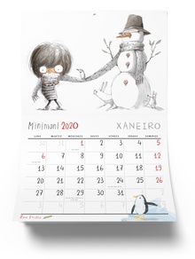 Calendario Minimoni (En gallego)