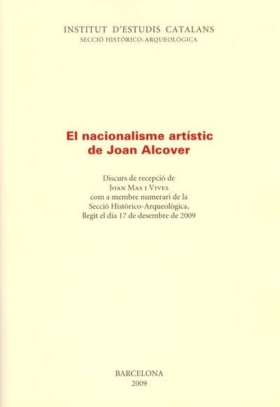 El nacionalisme artístic de Joan Alcover