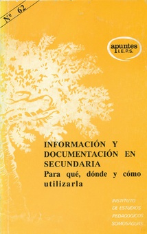 Información y documentación en Secundaria
