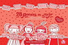 28 poesías en rojo