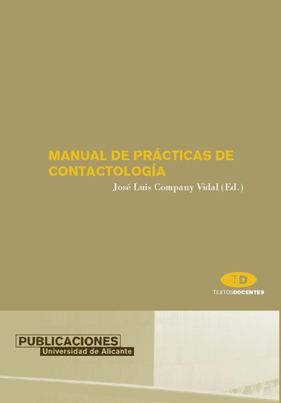 Manual de prácticas de contactología