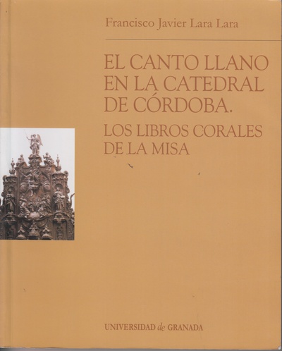 El canto llano de la Catedral de Córdoba