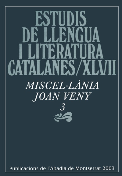 Miscel·lània Joan Veny, 3