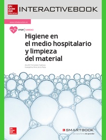 Libro digital interactivo Higiene en el medio hospitalario y limpieza del material